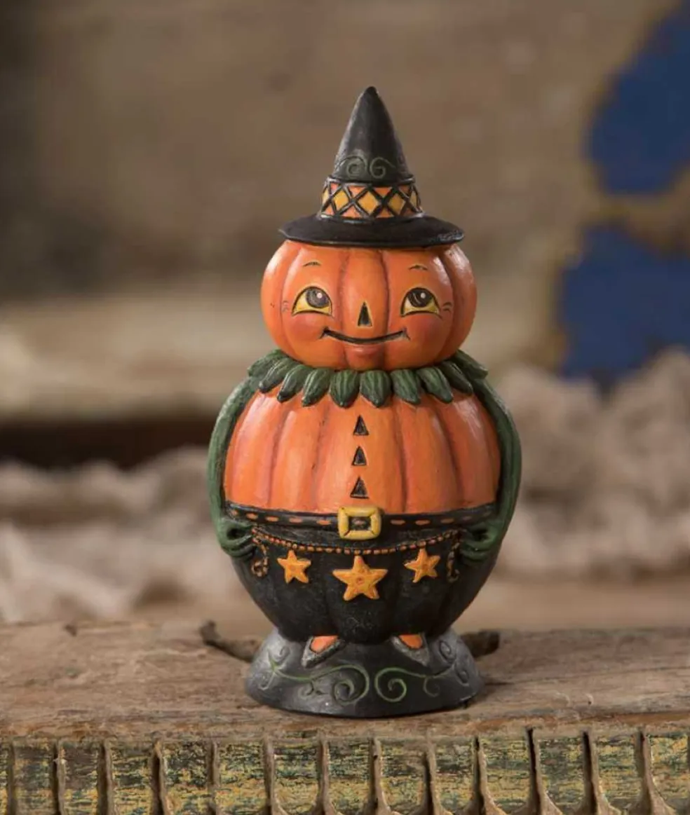 Bethany Lowe Halloween* Jp0382 - Pumpkin Pete Spooks Jar