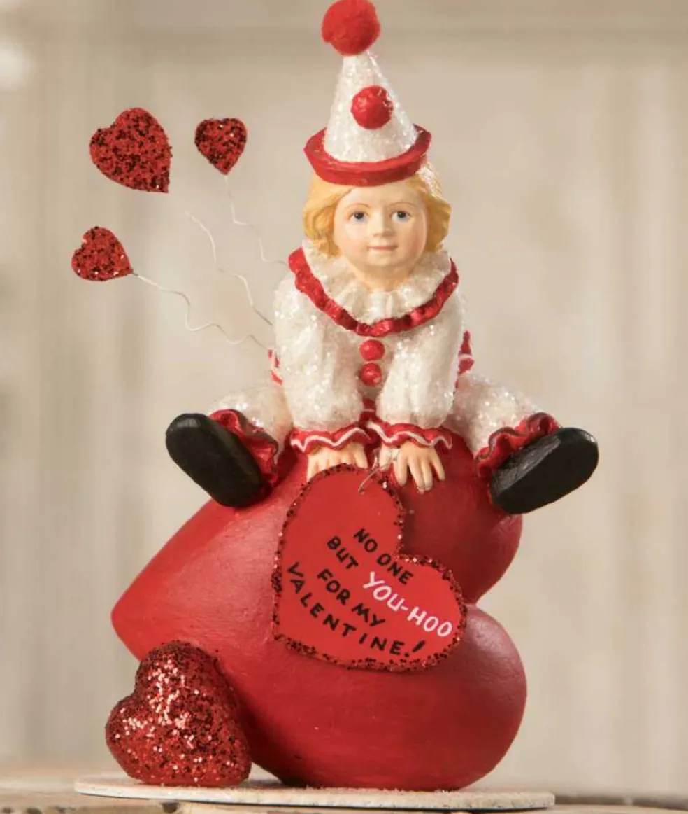 Bethany Lowe Traditional* Td9001 Yoo Hoo Valentine Clown