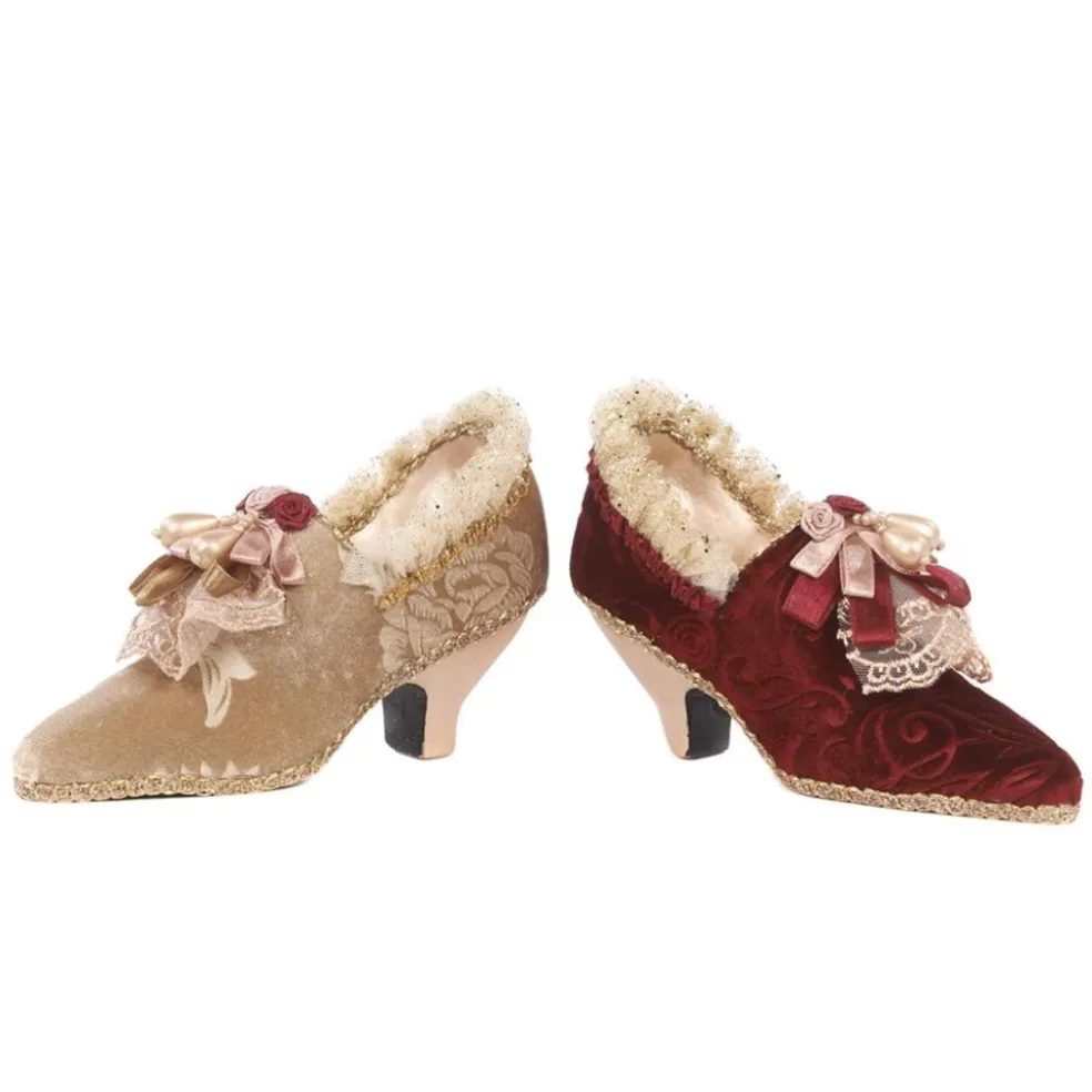 Goodwill Christmas Tree*Brocante Shoes 2 Assorted B 96504
