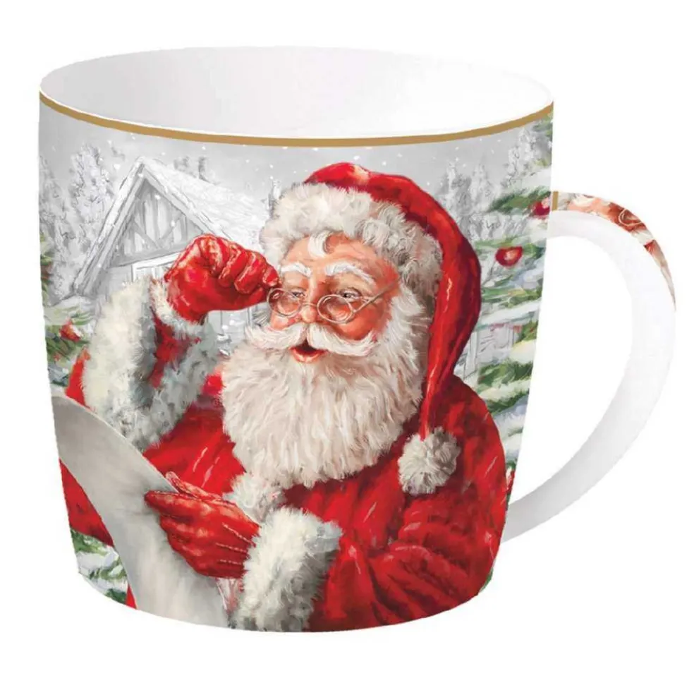 Easy Life Tableware*Christmas Tableware: Porcelain Mug In Tin Box