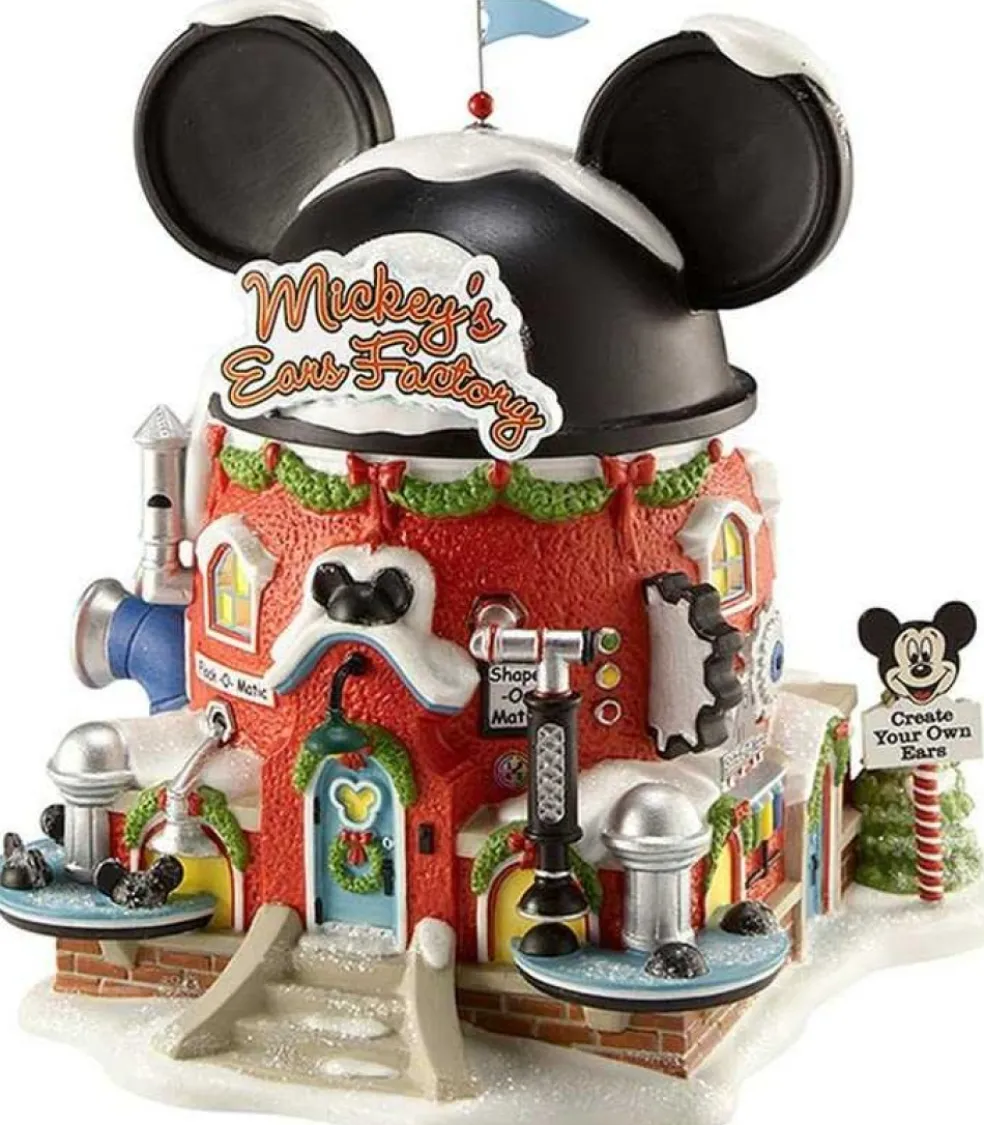 Department56 Christmas Villages* Disney Mickeys Ears Factory Eu A30078
