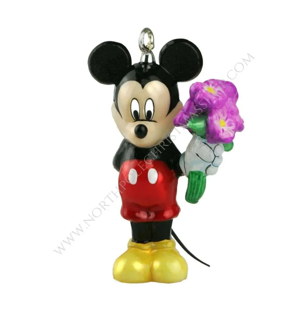 Komozja Famiily Glass Baubles*Disney Mickey Mouse Gloss Komozja Family Mostowski - Glass Bauble Handmade In Poland
