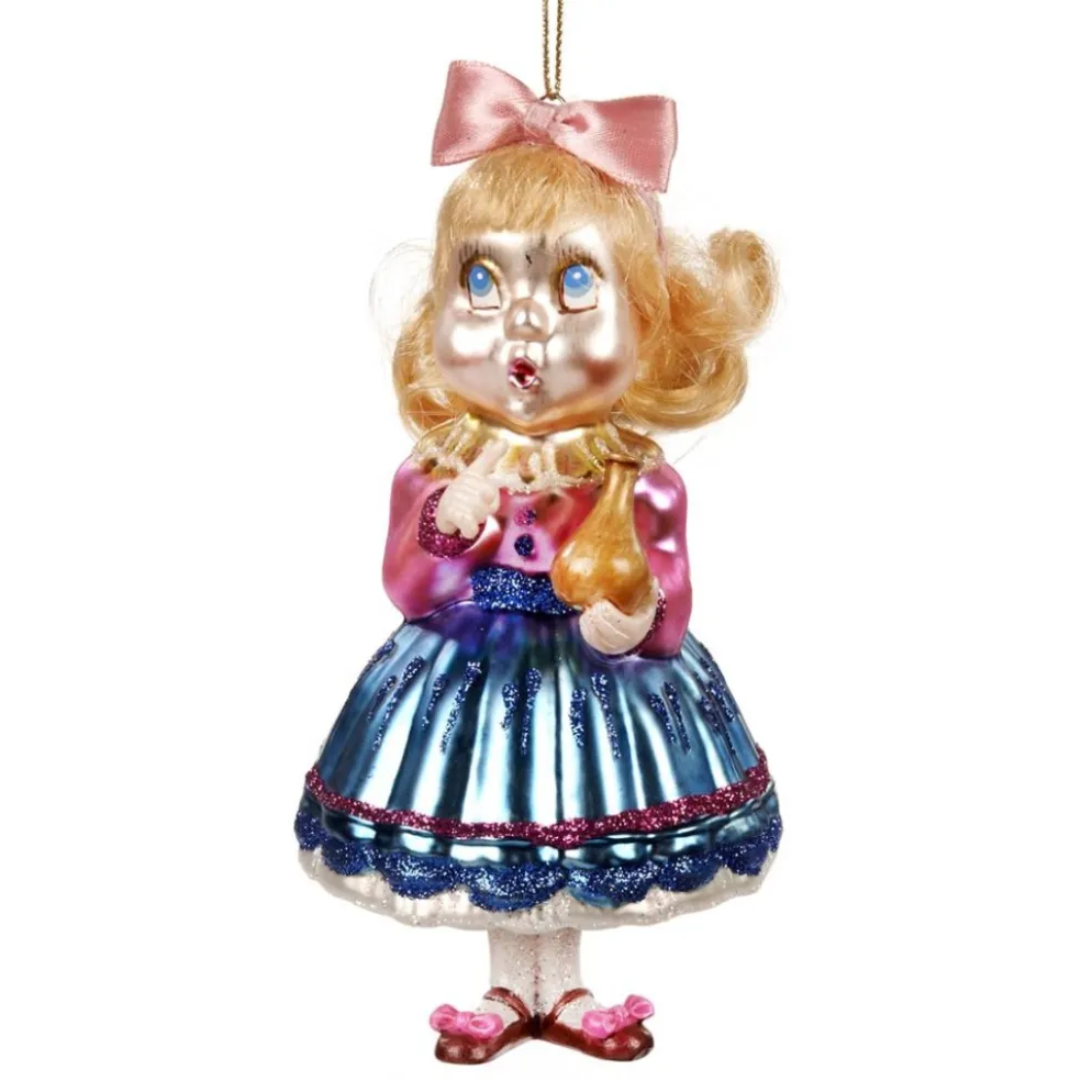 Goodwill Alice*Glass Alice In Wonderland Ornament Tr 27328