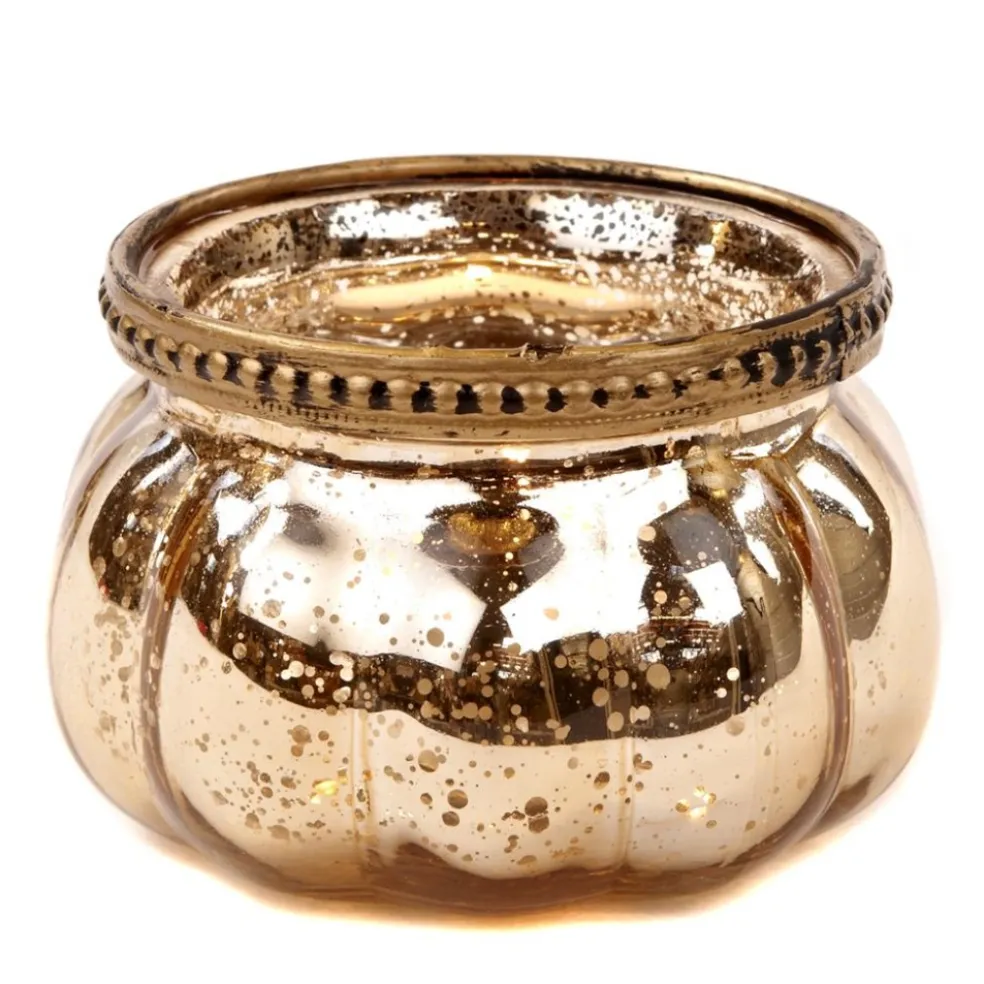 Goodwill Christmas Tree*Glass And Metal Votive Fi 10028