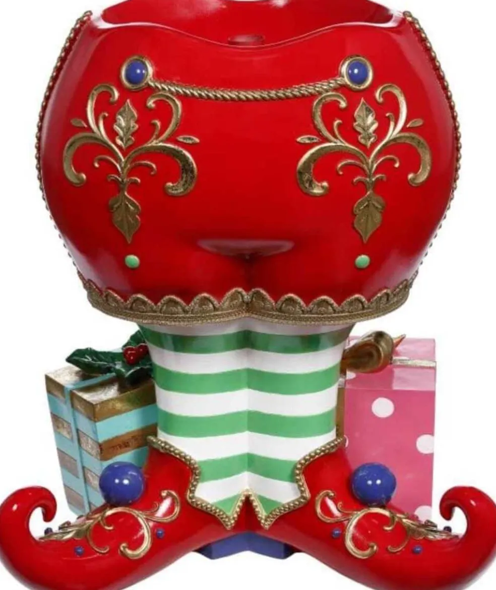 Goodwill Home Decors* Belgium D 46194 Elf Pants Xmas Tree Holder (Mark Roberts 63-12570)
