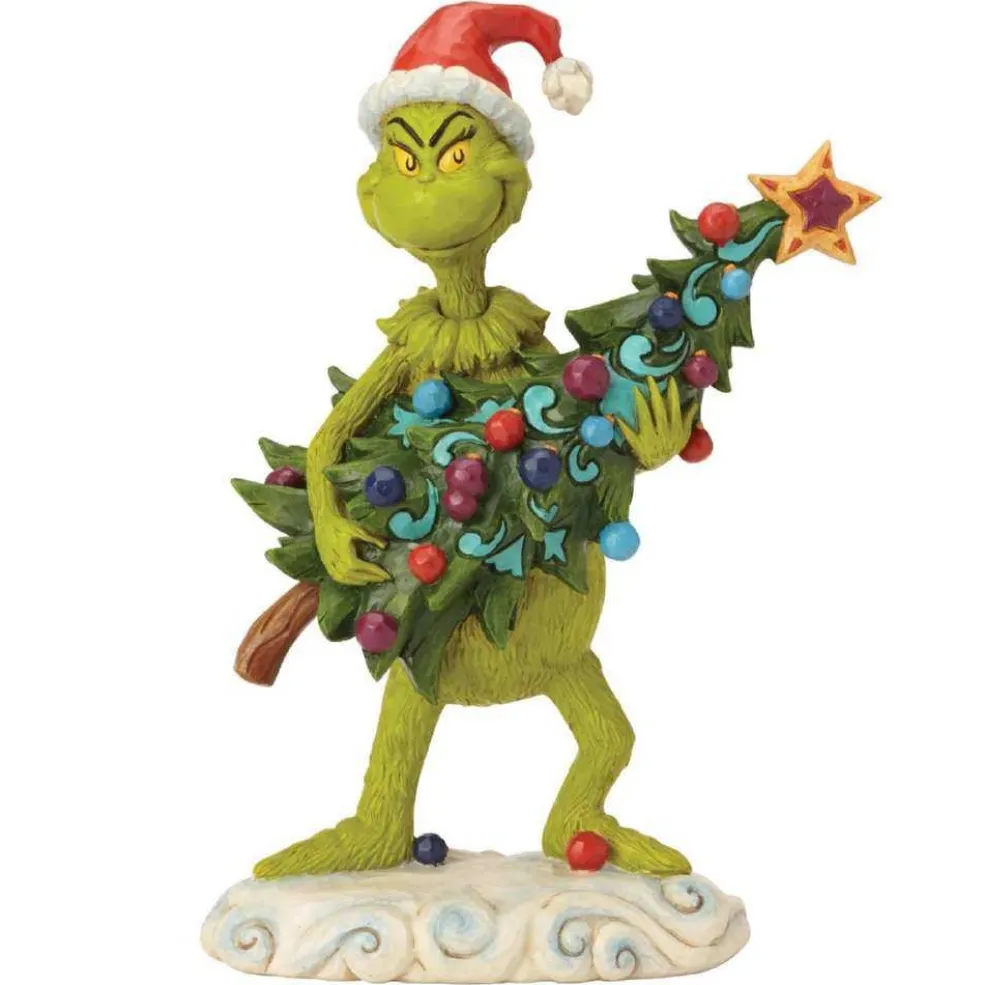 Jim Shore Home Decors* 6002067 Grinch Stealing Tree Figurine