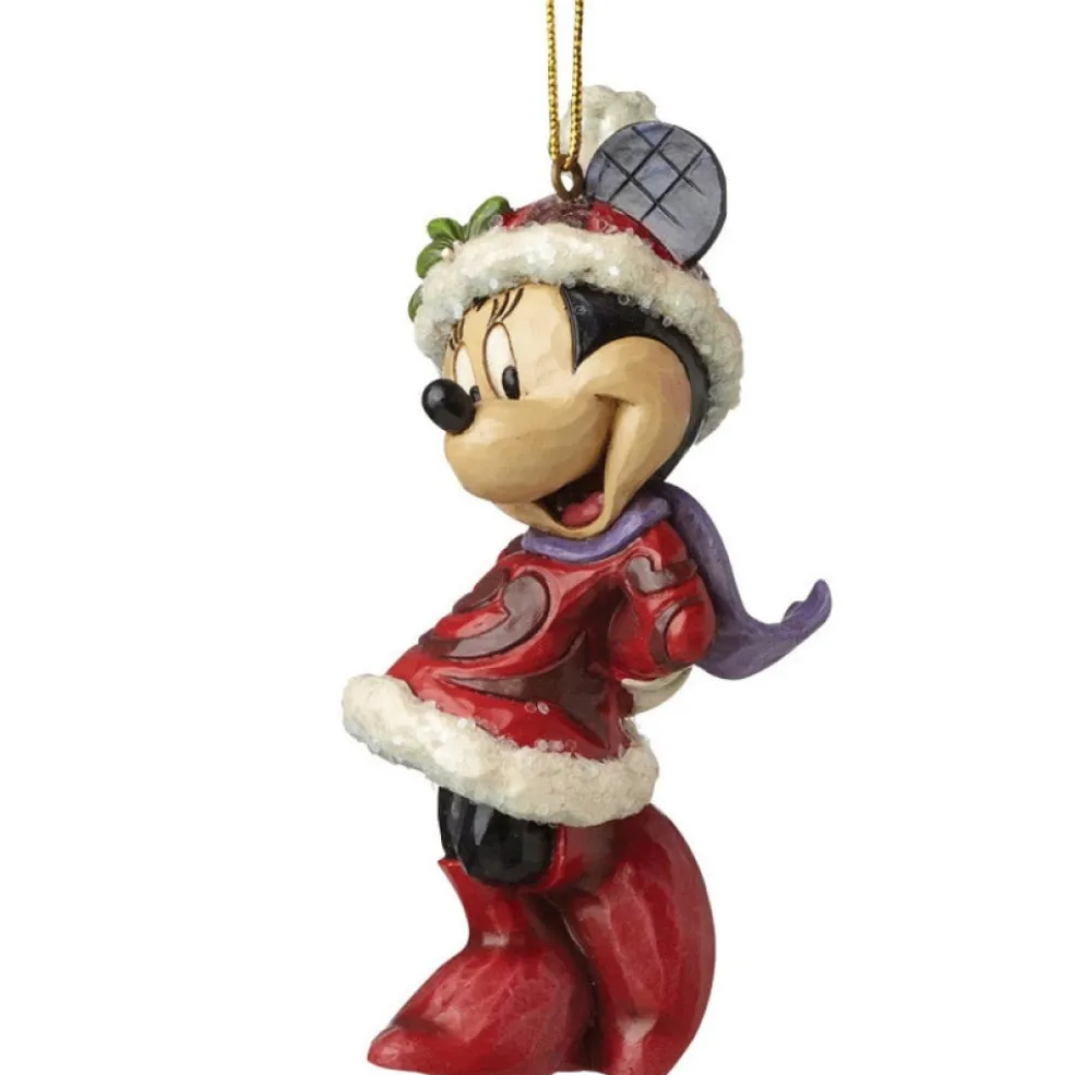 Jim Shore Christmas Tree* A28240 Sugar Coated Minnie Mouse Hanging Ornament