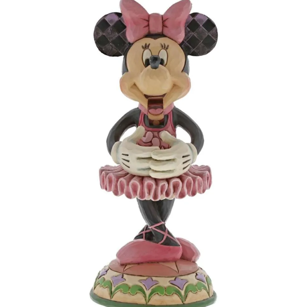 Jim Shore Nutcrackers* Beautiful Ballerina (Minnie Mouse Figurine) 6000947