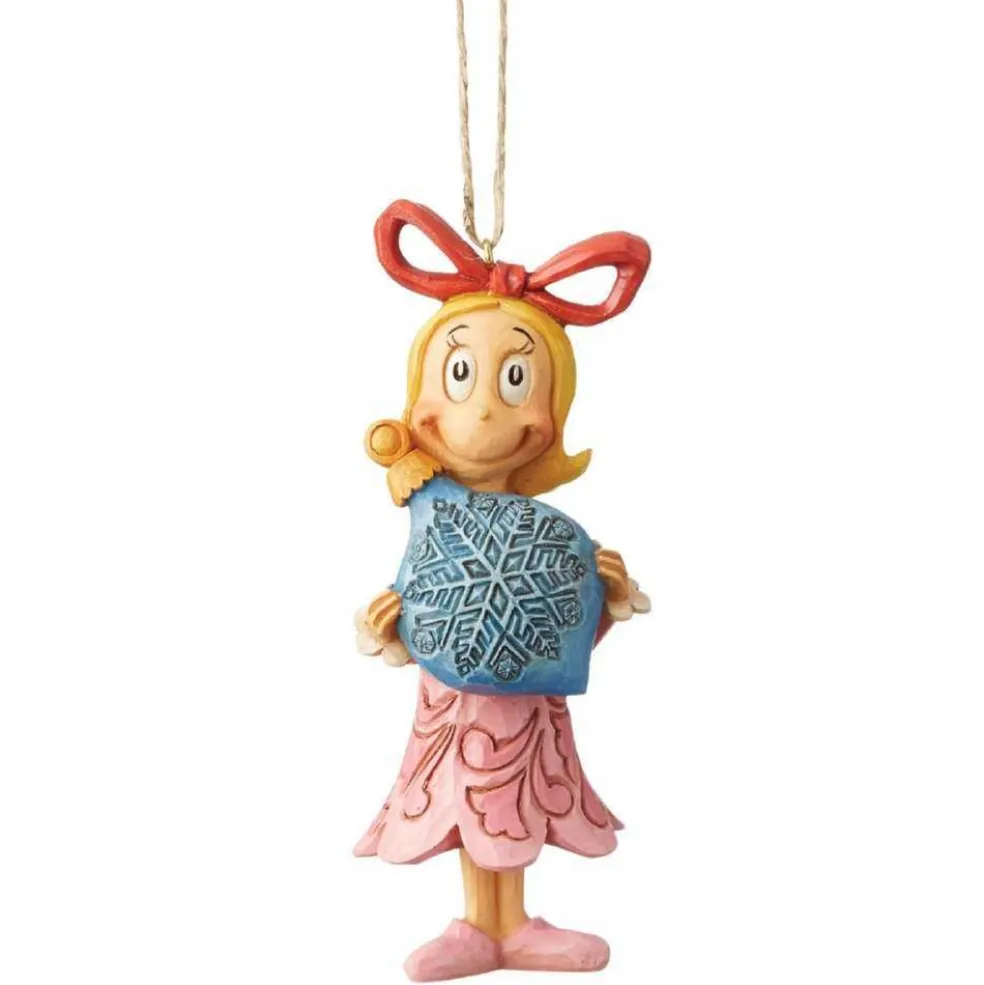 Jim Shore Christmas Tree* Cindy Lou With Ball Ornament (Hanging Ornament) 6004068