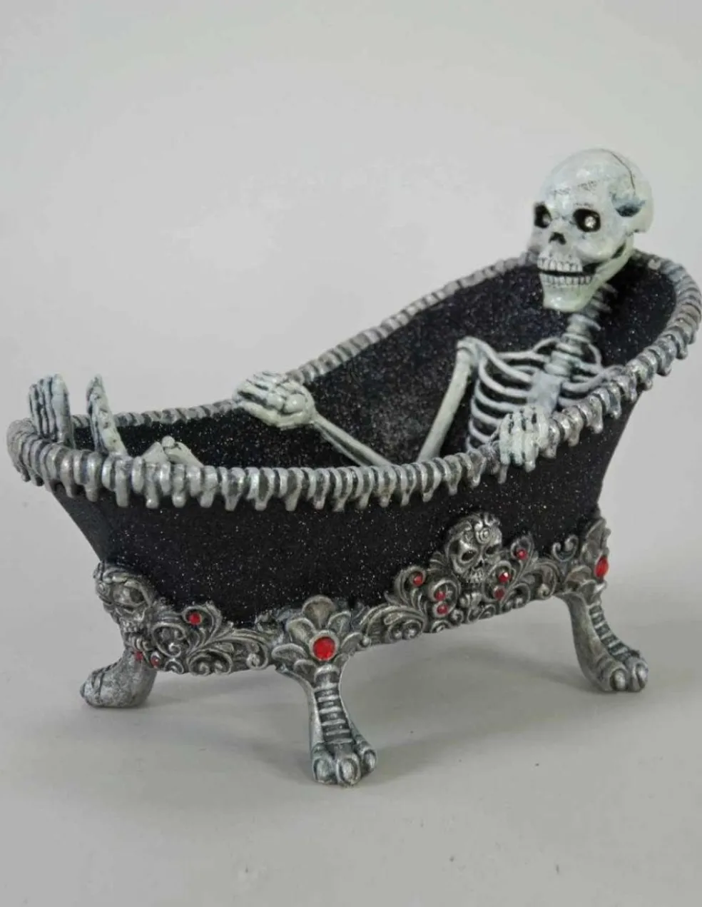 Katherine Collection Halloween*Katherine's Collection 28-828202 Dead And Breakfast Skeleton In The Bathtub