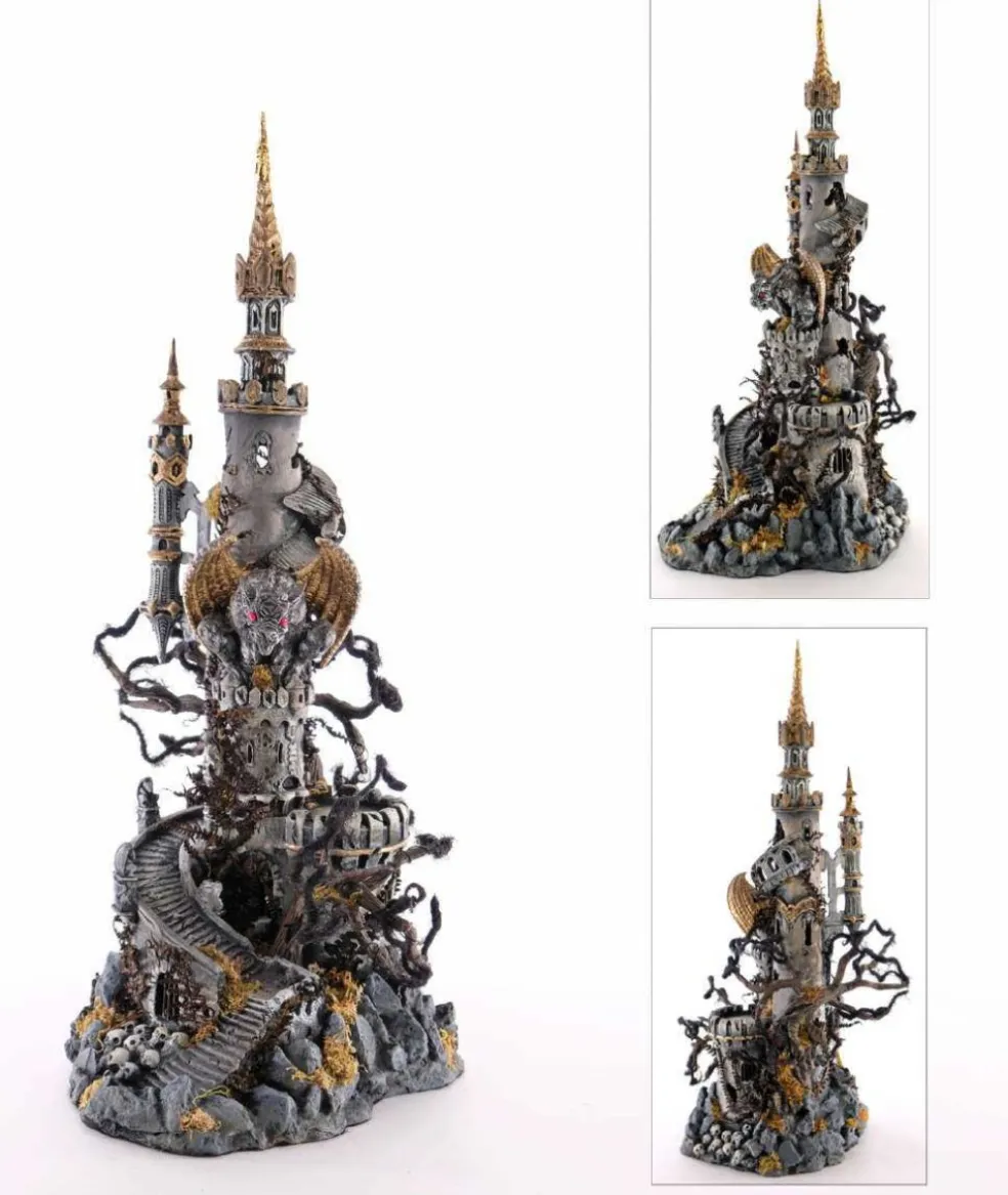 Katherine Collection Halloween*Katherine's Collection 28-928452 Krooked Castle Tower
