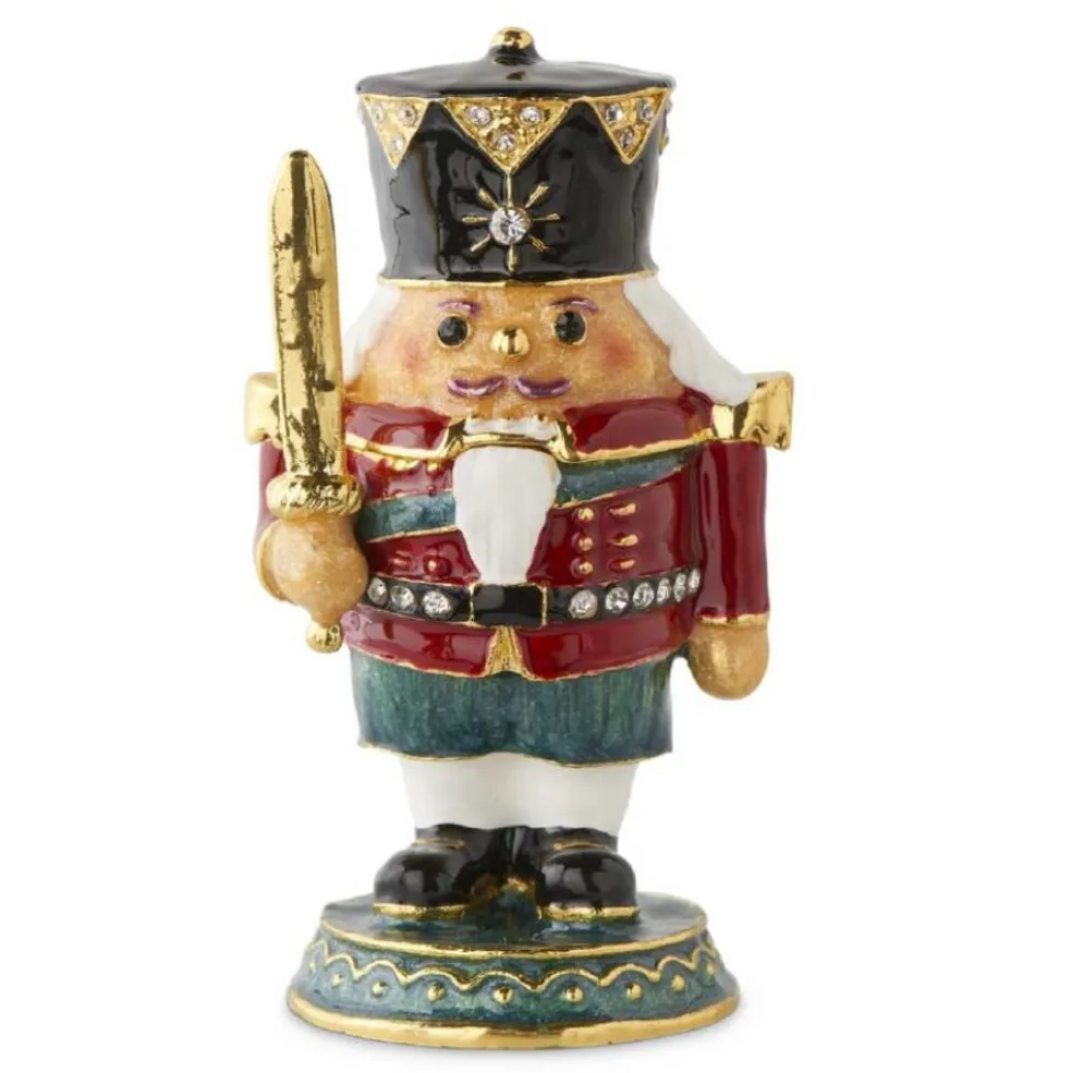 KKInteriors Home Decors*K&K Interiors 53166A - Nutcracker Hinged Jewelry Box