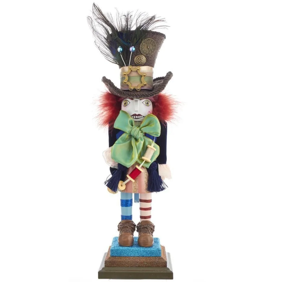Kurt Adler Alice* Nyc Ha0381 Hollywood Hatter Nutcracker