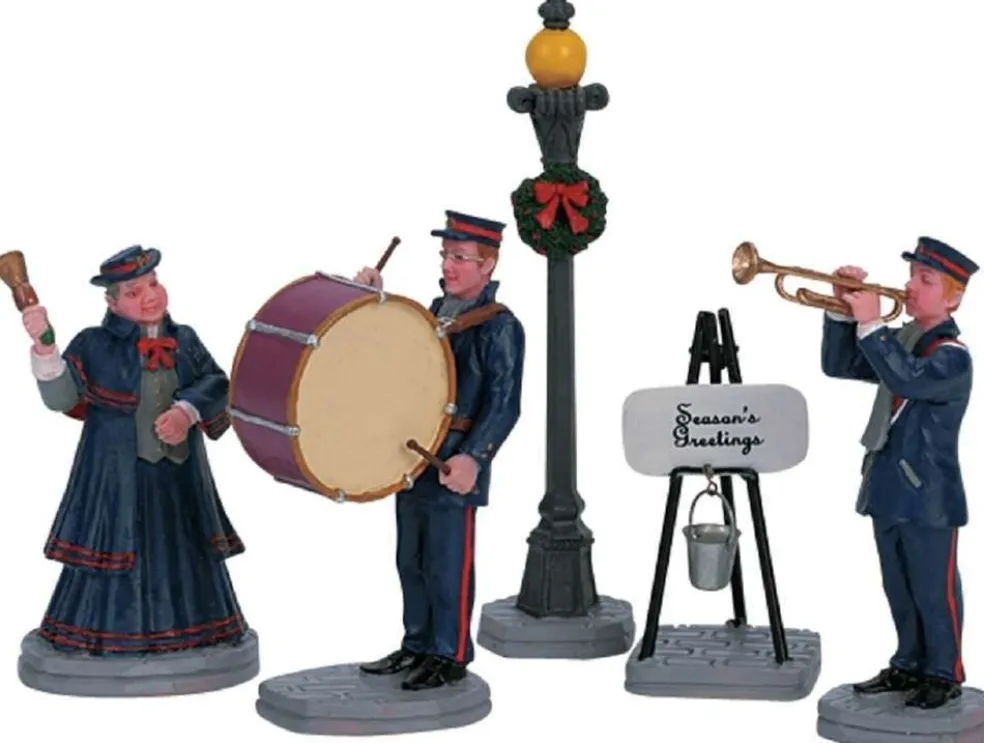 Lemax Christmas Villages* Christmas Band Set Of 5 62323 Figurines