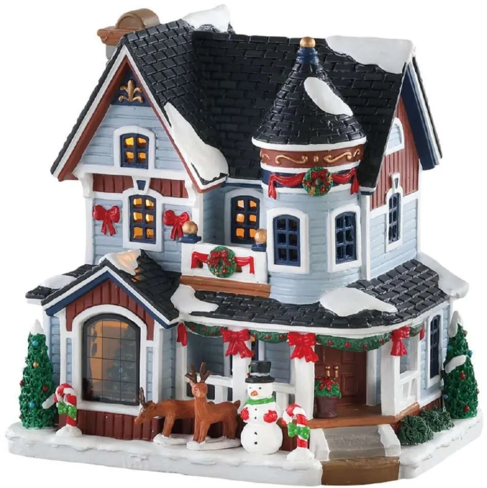 Lemax Christmas Villages* Christmas Residence (Aa), B/O Led 85389 Caddington Village