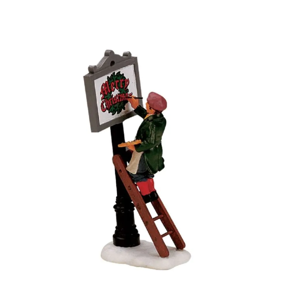 Lemax Christmas Villages* Sign Painter 12527 Figurines