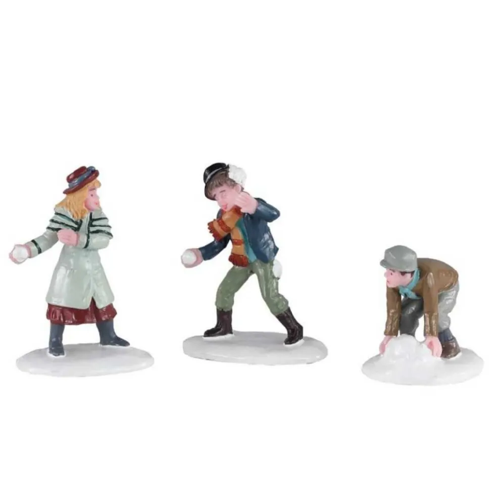 Lemax Christmas Villages* Snowball Skirmish 02942 - Caddington Village
