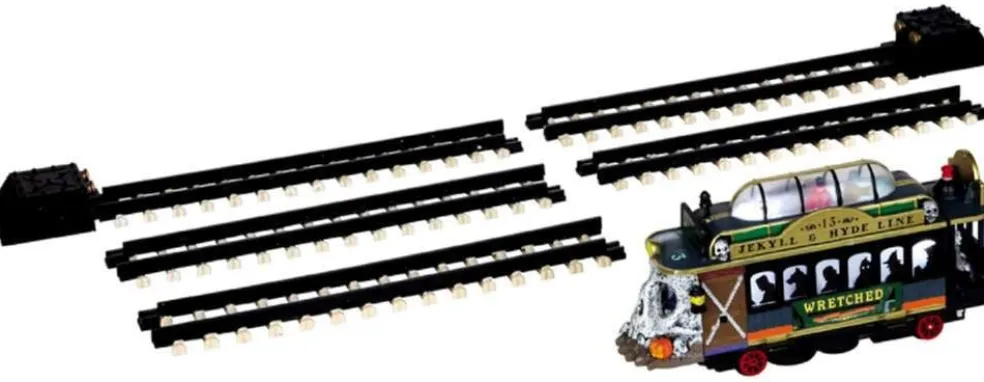 Lemax Halloween Villages* Spookytown Trolley, B/O (4.5V) 44749 Spooky Town