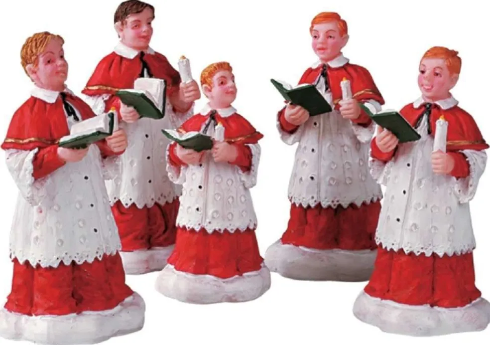 Lemax Christmas Villages* The Choir Set Of 5 52038 Figurines