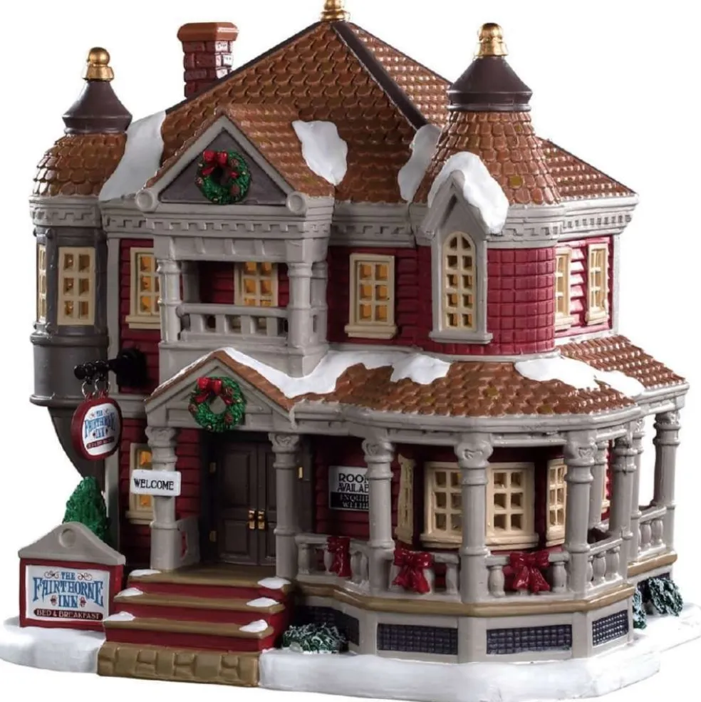 Lemax Christmas Villages* The Fairthorne Inn, B/O Led 95510 Caddington Village