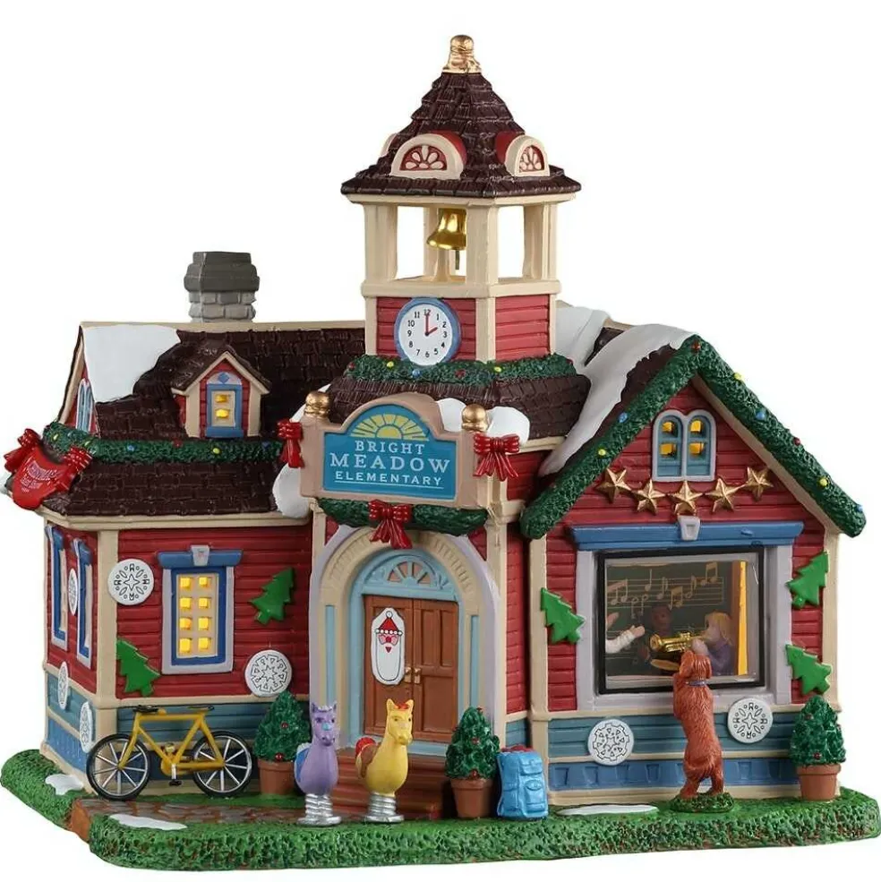 Lemax Christmas Villages* Village 2021 Bright Meadow Elementary 15766