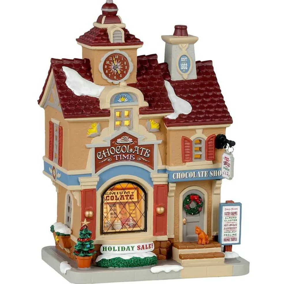 lemax_village__chocolate_time__0.webp Lemax Christmas Villages* Village 2021 Chocolate Time 15765