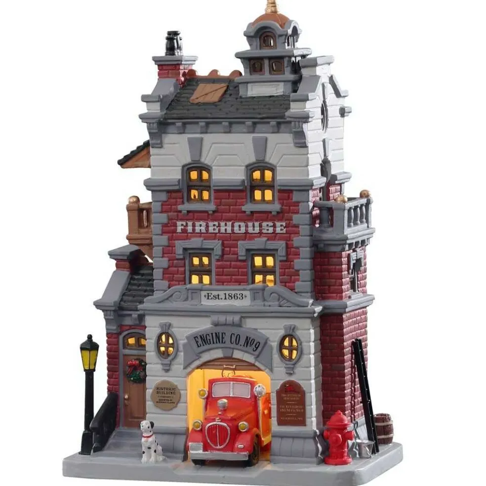 Lemax Christmas Villages* Village 2021 Engine Company No. 9 15769