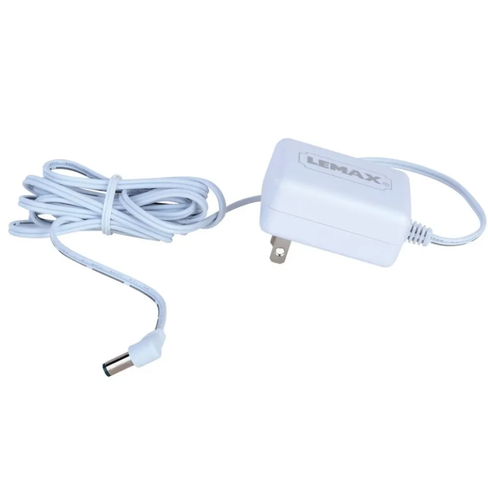 Lemax Christmas Villages* Village 74254 Power Adaptor, 4.5V 550Ma, White, 1-Output 74254