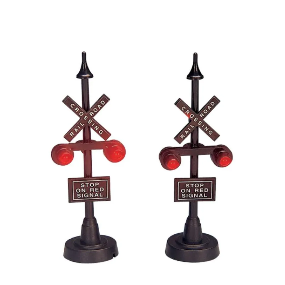 Lemax Christmas Villages* Village 34954 Railway Stop Light, Set/2, B/O (4.5V) 34954