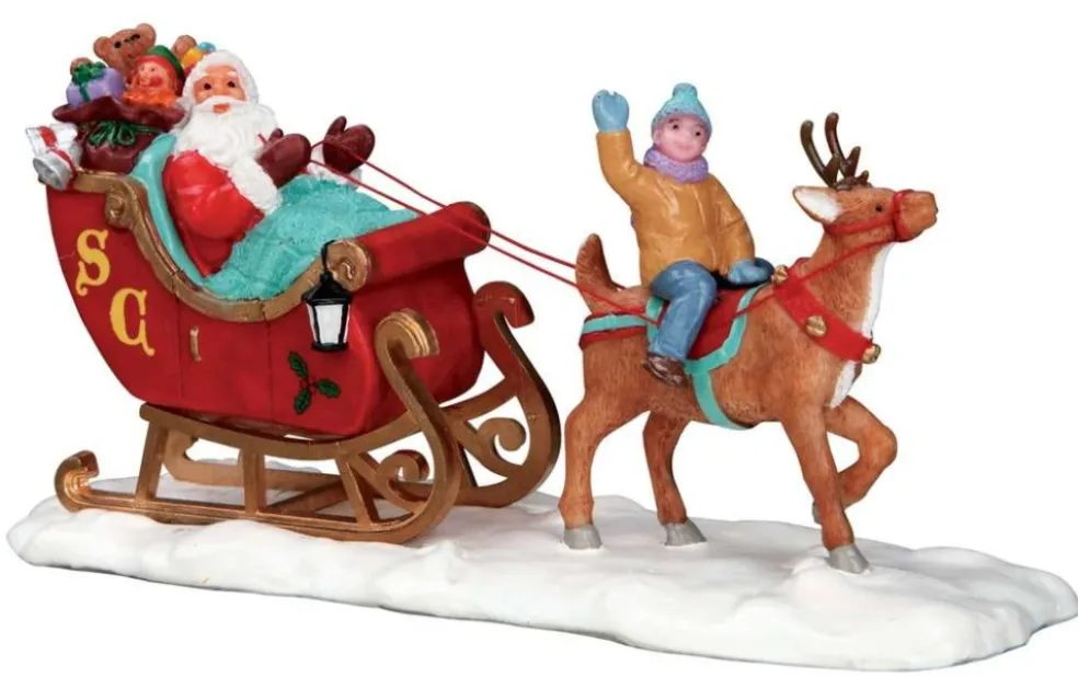 Lemax Christmas Villages* Village 53210 Santa's Sleigh 53210