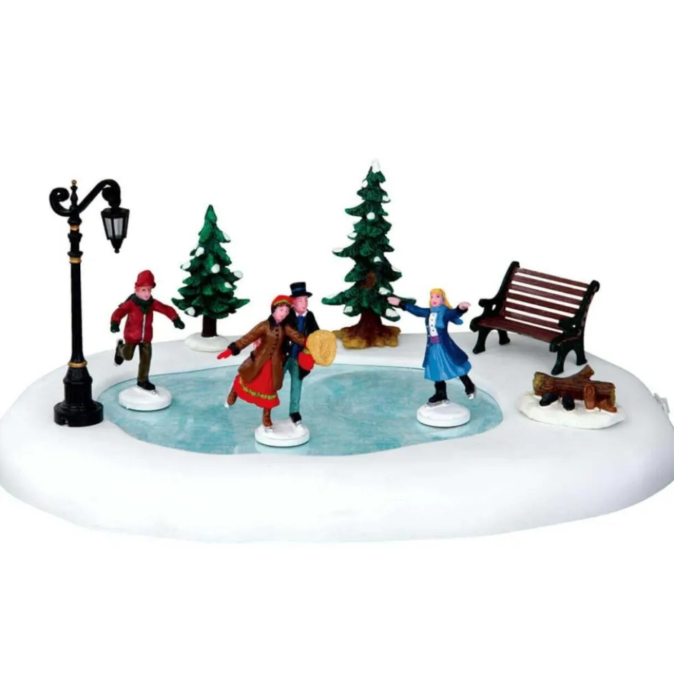 Lemax Christmas Villages* Village 2021 Winter Skating 94024