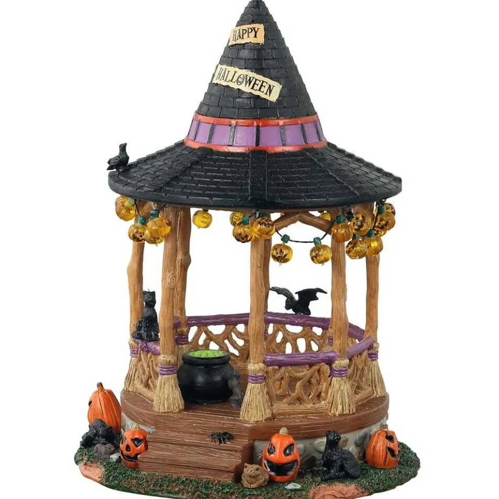 Lemax Halloween Villages* Village 2021 Witch Gazebo 13553