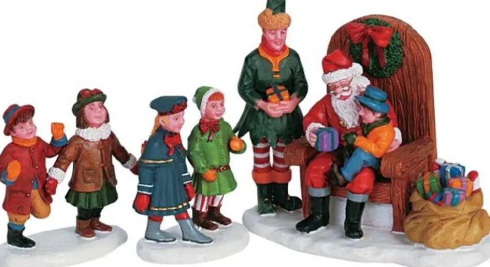 Lemax Christmas Villages* Visiting Santa 62276 - Caddington Village