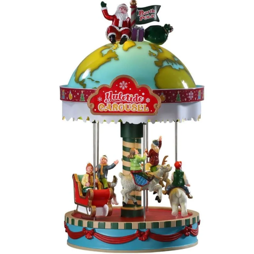 Lemax Christmas Villages* Yuletide Carousel, B/O (4.5V) 94525 Santa's Wonderland