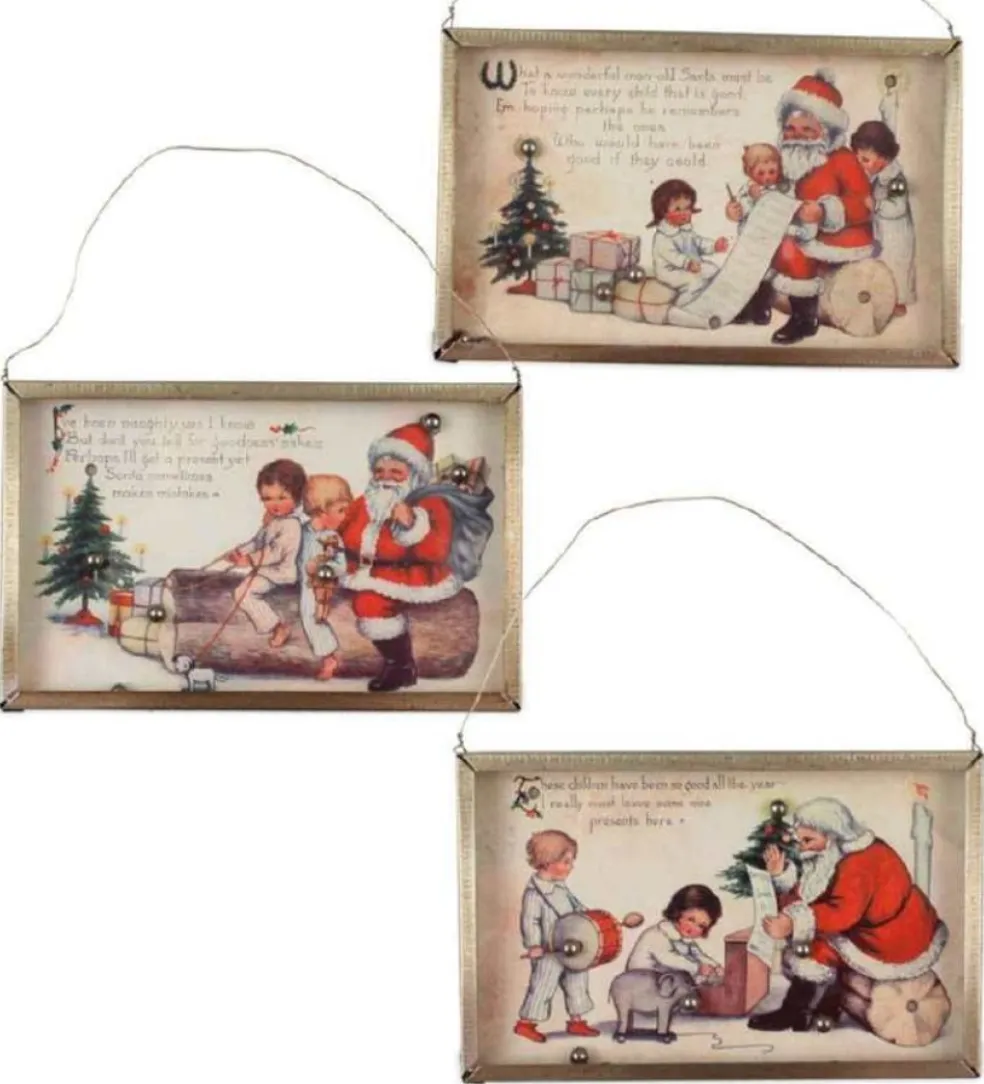 Bethany Lowe Traditional*Lg2654 Santa With Children Game