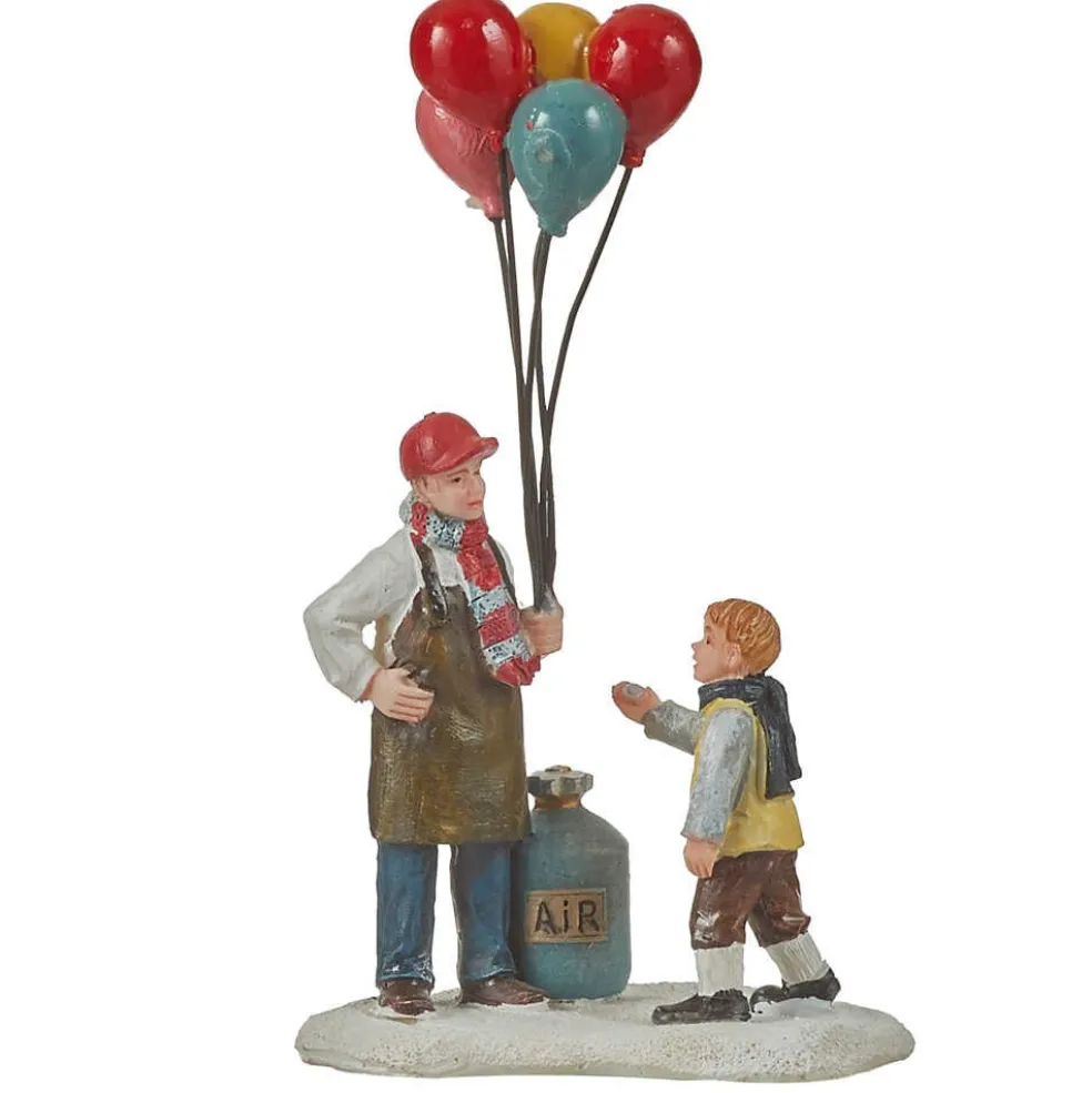 Luville Christmas Villages* Collectables Fair Ground Selling Balloons 1045993
