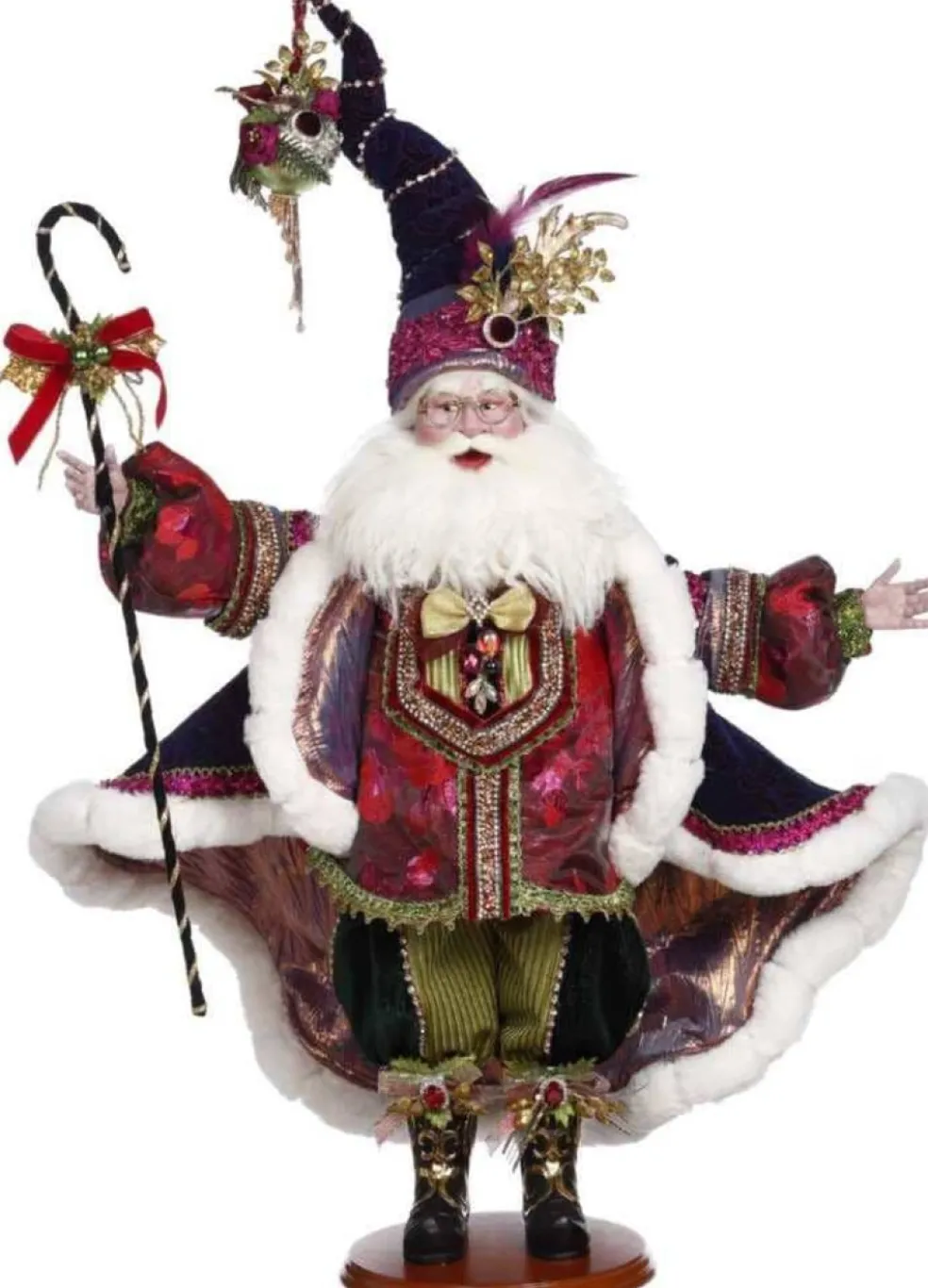 Mark Roberts Santa Claus*51-16282 Couture Santa