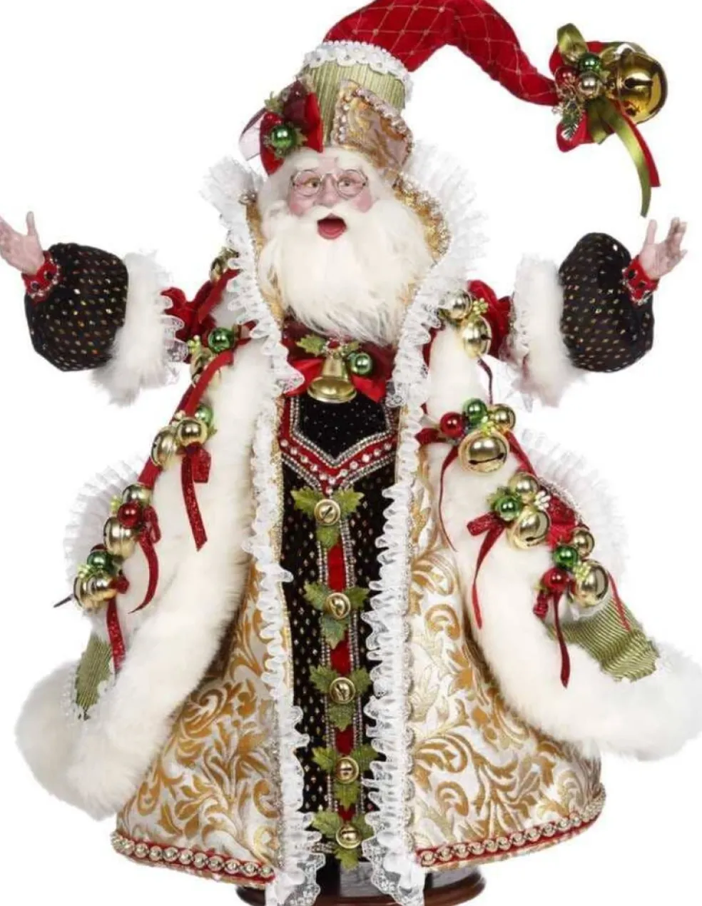 Mark Roberts Santa Claus*51-16300 Sleigh Bells Santa