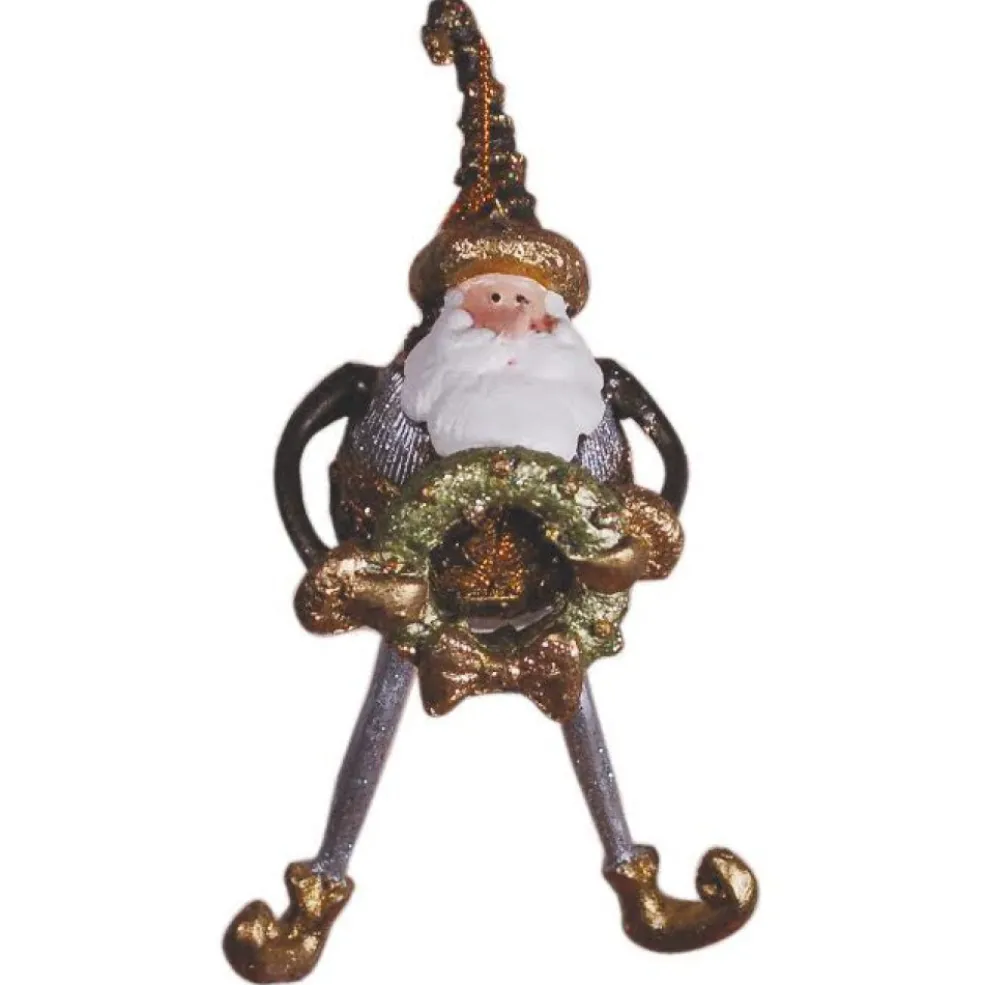 North Pole Christmas Tree* Silver Wizard With Wreath