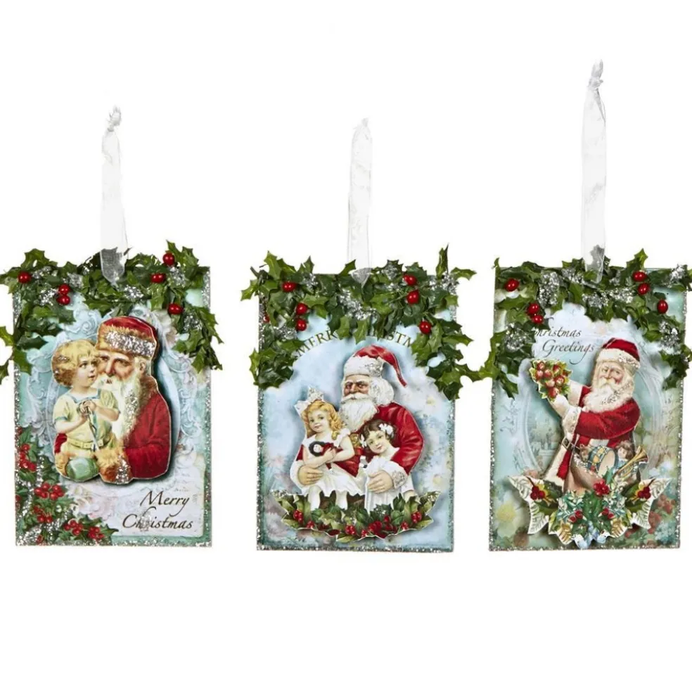 Goodwill Traditional*Paper Santa Postcard Y 28220