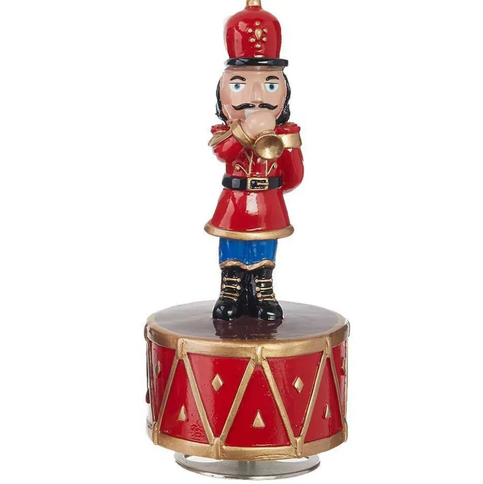 Raz Imports Musical* Animated Musical Nutcracker Red 4071354