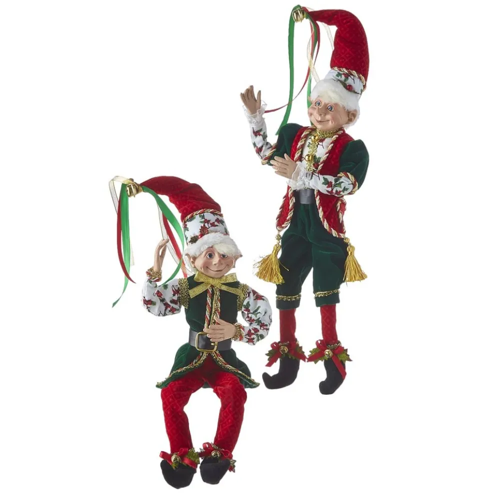 Raz Imports Elves* 16Inch Posable Elf 4102260 2 Assorted