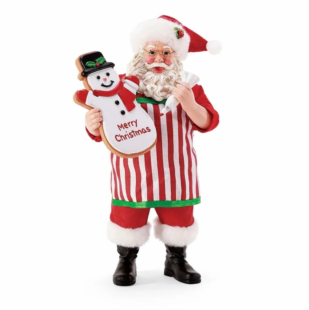 Possible Dreams Santa Claus*Snowman Cookie 6008560