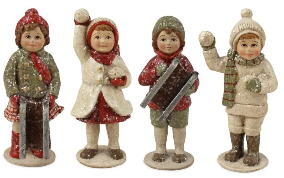 Bethany Lowe Traditional*Td4065 Mini Winter Children