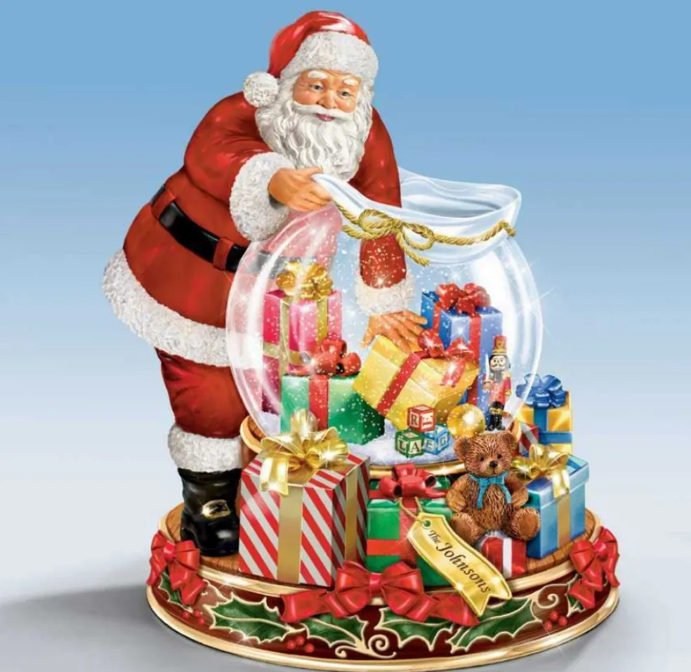 Thomas Kinkade Snow Globes* Wishes Come True Globe 0132229001