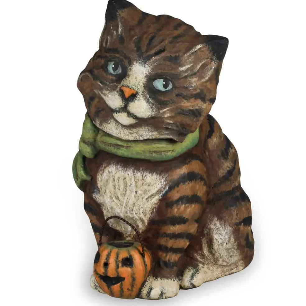 Bethany Lowe Halloween*Vl7875 Halloween Cat With Jol